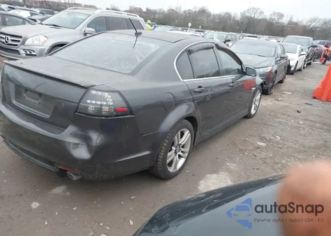 2008 Pontiac G8 from USA, damaged, VIN 6G2ER57748L150318